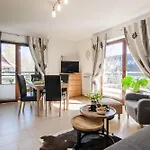 Апартаменты Topaz Mozaika Centrum Dwie Sypialnie Закопане